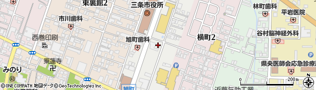 新潟県三条市旭町周辺の地図