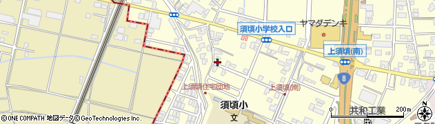 新潟県三条市上須頃186周辺の地図