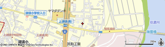 新潟県三条市上須頃377周辺の地図