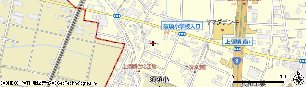 新潟県三条市上須頃184周辺の地図