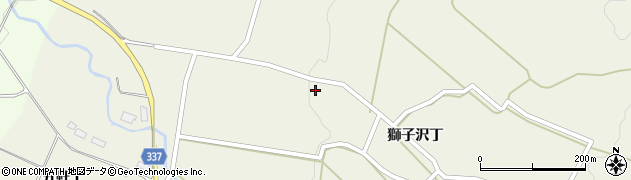 福島県喜多方市熊倉町雄国（下獅子沢丁）周辺の地図