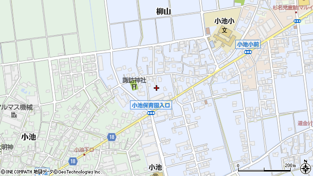 〒959-1274 新潟県燕市柳山の地図