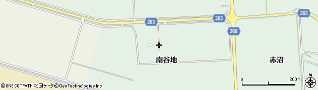 福島県南相馬市原町区下渋佐（南谷地）周辺の地図