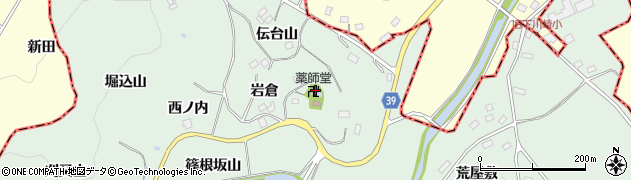 福島県二本松市下川崎伝台山22周辺の地図