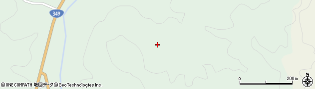 福島県川俣町（伊達郡）大綱木（桃木平山）周辺の地図