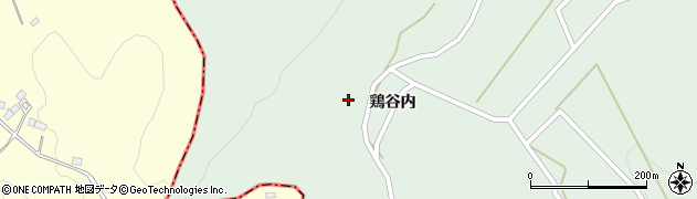 福島県二本松市下川崎（鶏谷内）周辺の地図