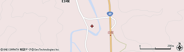 福島県西会津町（耶麻郡）宝坂大字宝坂（小坂下甲）周辺の地図