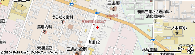 三条信用金庫　本店さんしん地域経済研究所周辺の地図