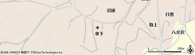 福島県二本松市吉倉（車下）周辺の地図