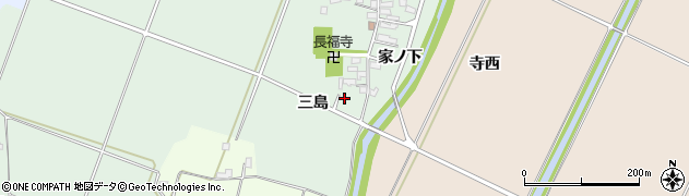 福島県喜多方市関柴町西勝（四百苅）周辺の地図