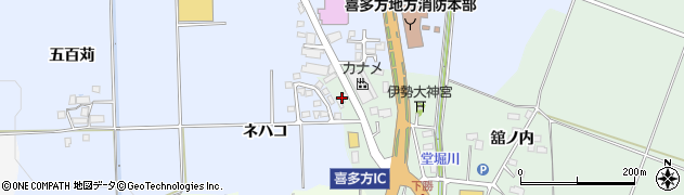 信喜亭周辺の地図