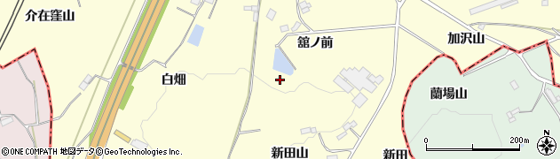 福島県福島市松川町下川崎周辺の地図