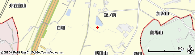 福島県福島市松川町下川崎周辺の地図