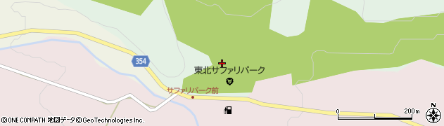 福島県二本松市沢松倉周辺の地図