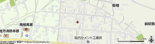 福島県南相馬市原町区上渋佐周辺の地図