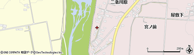福島県喜多方市豊川町米室二条川原1866周辺の地図