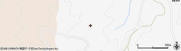 福島県川俣町（伊達郡）東福沢（蛇木山）周辺の地図