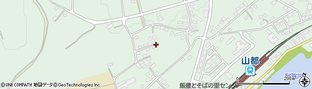 福島県喜多方市山都町（下石打場）周辺の地図