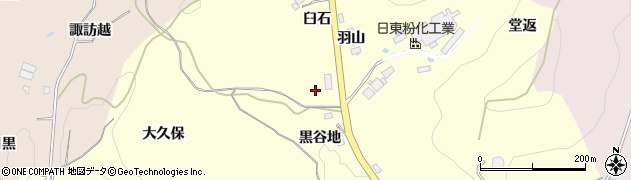 福島県二本松市渋川黒谷地1周辺の地図