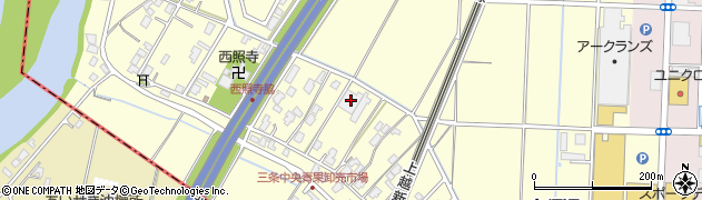 新潟県三条市上須頃713周辺の地図