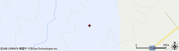 福島県西会津町（耶麻郡）新郷大字豊洲（権現沢）周辺の地図