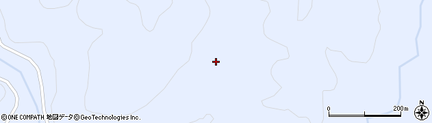 福島県西会津町（耶麻郡）新郷大字豊洲（森）周辺の地図