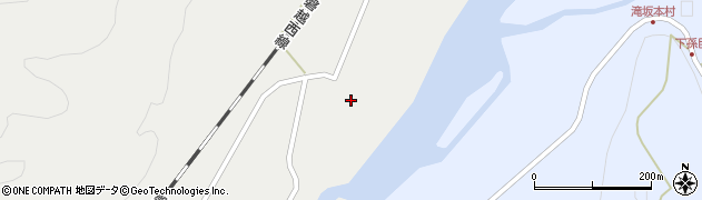 福島県西会津町（耶麻郡）群岡（恵ヶ渕甲）周辺の地図