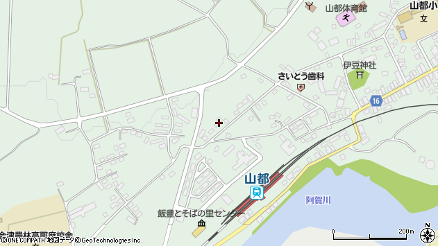 〒969-4138 福島県喜多方市山都町蛇崩の地図