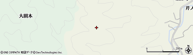 福島県川俣町（伊達郡）小綱木（女鹿久保山）周辺の地図