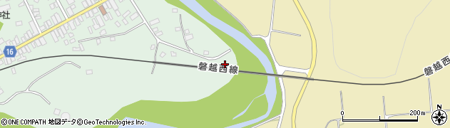 福島県喜多方市山都町（弥左エ門田）周辺の地図