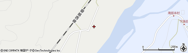 福島県西会津町（耶麻郡）群岡（長畑甲）周辺の地図