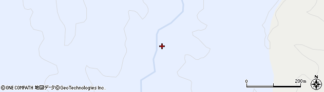 福島県西会津町（耶麻郡）新郷大字豊洲（大滑沢）周辺の地図
