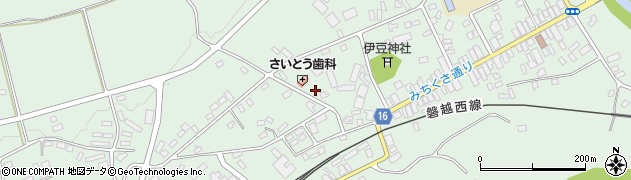 福島県喜多方市山都町谷地2301周辺の地図