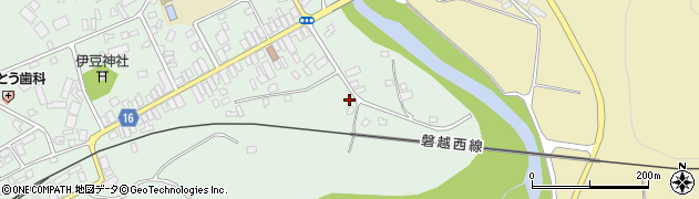 福島県喜多方市山都町古屋敷466周辺の地図