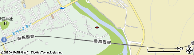 福島県喜多方市山都町（太田）周辺の地図