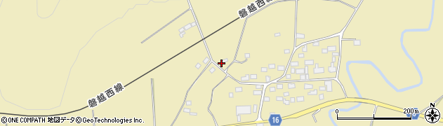 福島県喜多方市山都町小舟寺萱場乙周辺の地図