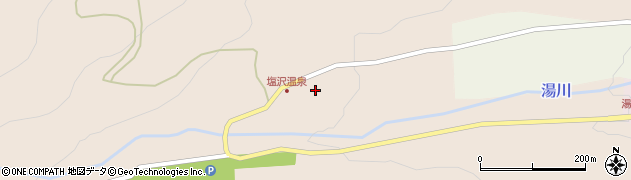 福島県二本松市塩沢（茱黄塚山）周辺の地図