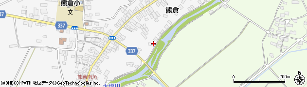 福島県喜多方市熊倉町熊倉高畑647周辺の地図
