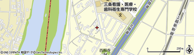 新潟県三条市上須頃1250周辺の地図