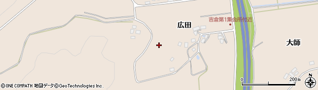 福島県二本松市吉倉（鹿野）周辺の地図