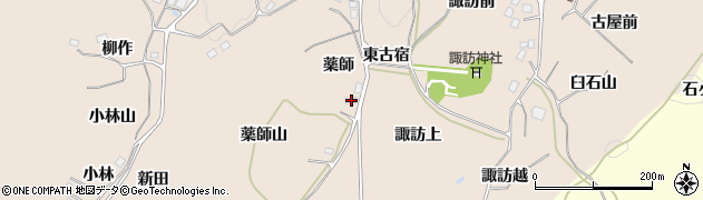 福島県二本松市吉倉薬師59周辺の地図