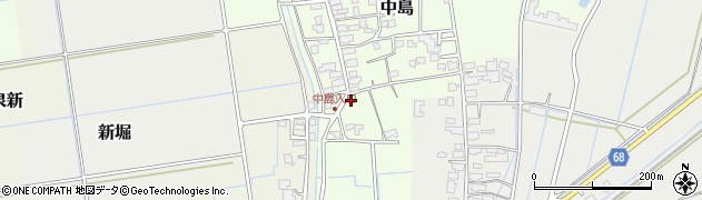 新潟県燕市中島507周辺の地図