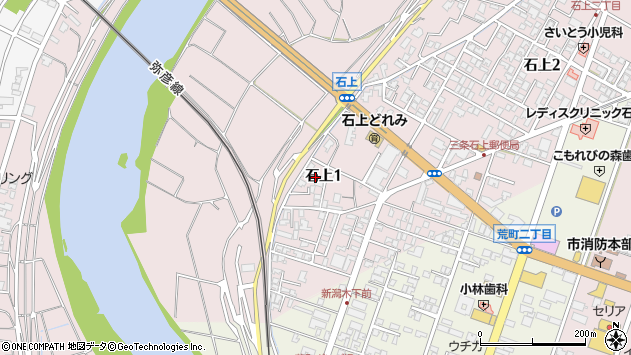〒955-0084 新潟県三条市石上の地図