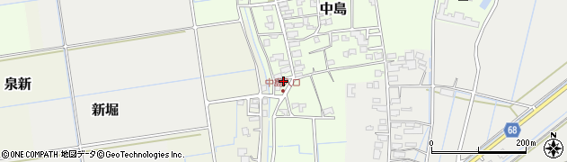 新潟県燕市中島243周辺の地図