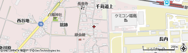 福島県喜多方市豊川町米室（太郎丸）周辺の地図
