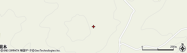 福島県川俣町（伊達郡）小綱木（東野馬畑）周辺の地図