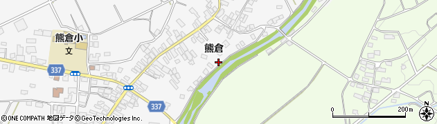 福島県喜多方市熊倉町熊倉（高畑）周辺の地図