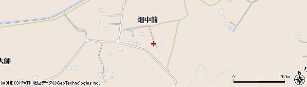 福島県二本松市吉倉畑中前周辺の地図