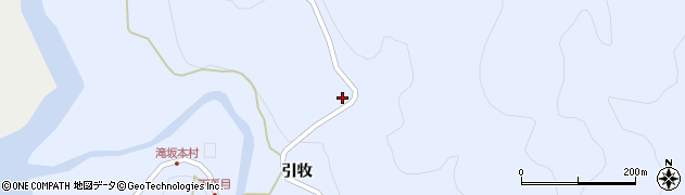 福島県西会津町（耶麻郡）新郷大字豊洲（志祢川原）周辺の地図