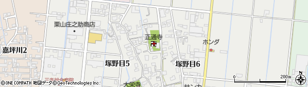 正通寺周辺の地図
